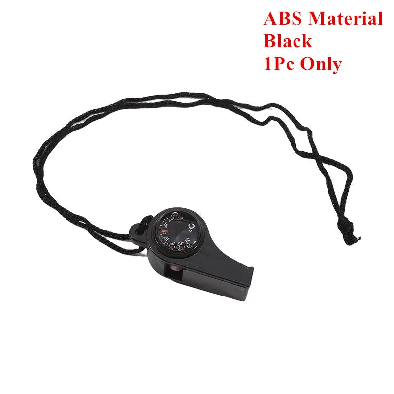 Stainless Steel Whistles Referee Sport Rugby Metal Whistle with Rope Party Training Soccer Football Basketball Cheerleading Tool