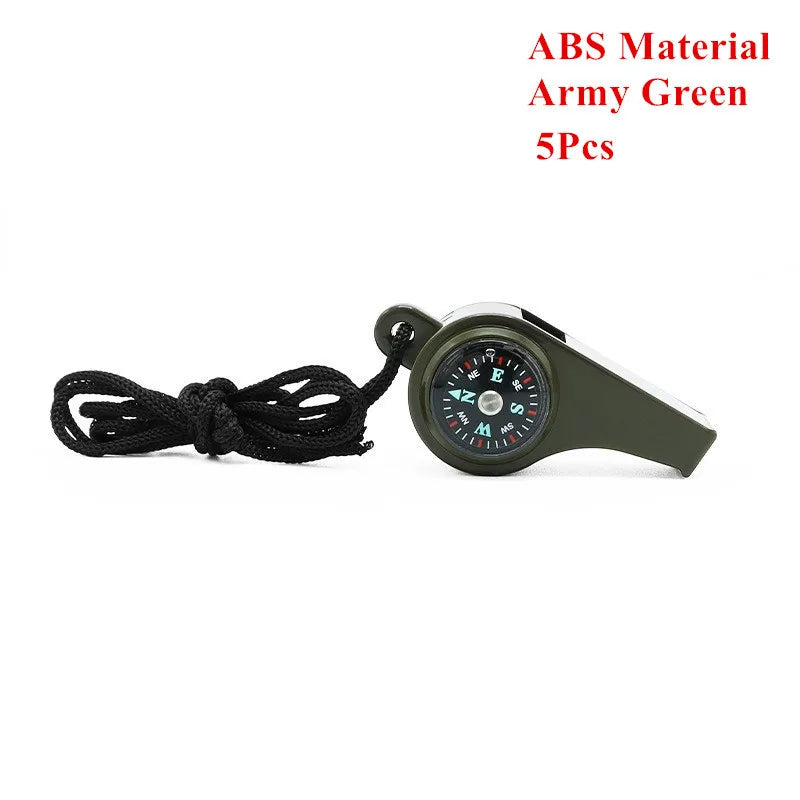 Stainless Steel Whistles Referee Sport Rugby Metal Whistle with Rope Party Training Soccer Football Basketball Cheerleading Tool