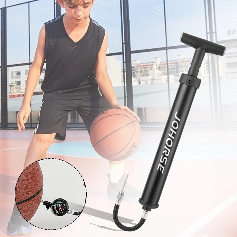 Ball Hand Pump Portable Soccer Pump Inflator Compact Volleyball Pump Multifunction for Basketball Football Volleyball