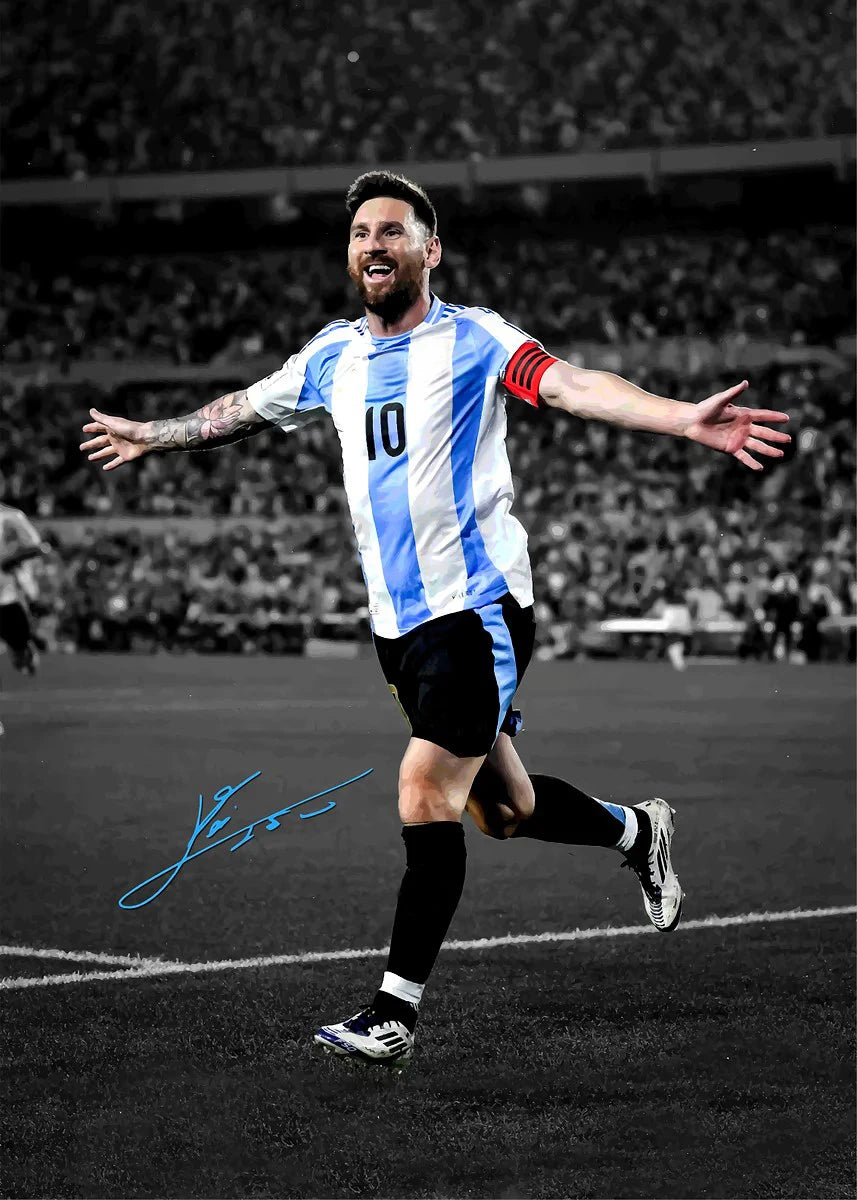 Modern Soccer Sport Player Portrait Posters Print Football Play Picture Canvas Wall Painting Living Room Bedroom Home Decor