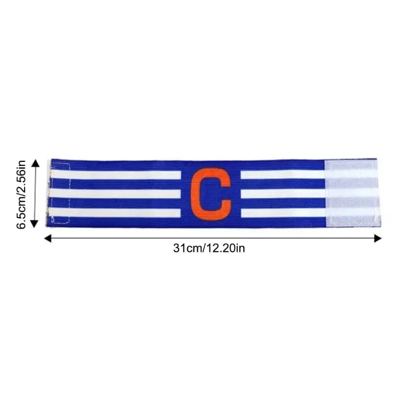 Soccer Captain Armband for Children Adults Adjustable Football Training Soccer Leader Arm Band Bracelet Football Accessories