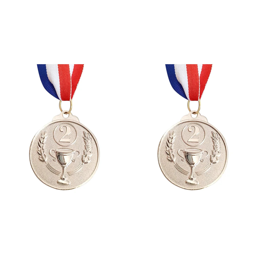 Zinc Alloy Award Medals Gold Silver Bronze Prizes Award Soccer Football Medals for Championship Cheerleading Sports Competition