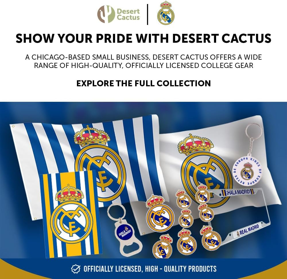 Real Madrid FC RMCF Silver Bottle Opener (A)