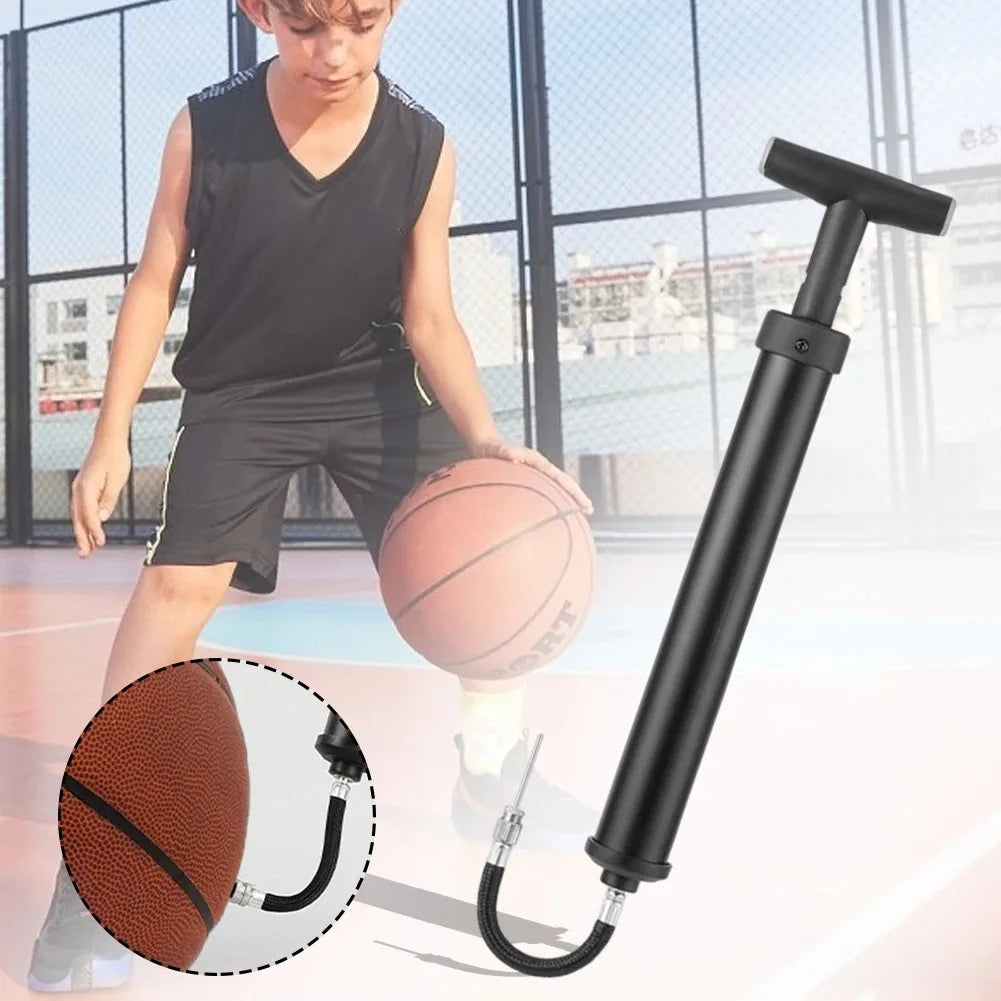 Bicycle Pump Ball Hand Air Pump Portable Soccer Pump Inflator Compact Basketball Football Pump Multifunction Bicycle Air Pump