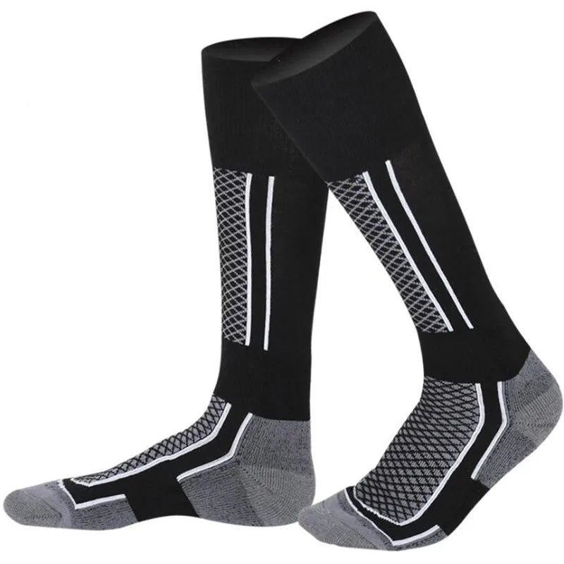 Winter Men Women Warm Ski Socks Thicker Sports Snowboard Cycling Soccer Socks High Elastic Thermal Socks