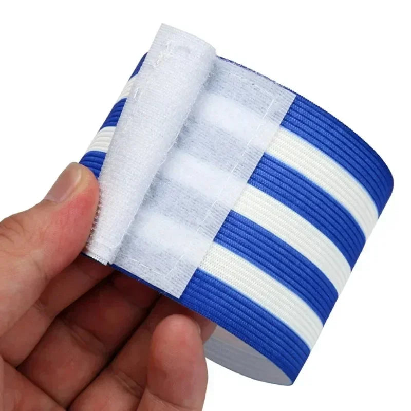 Soccer Captain Armband for Children Adults Adjustable Football Training Soccer Leader Arm Band Bracelet Football Accessories