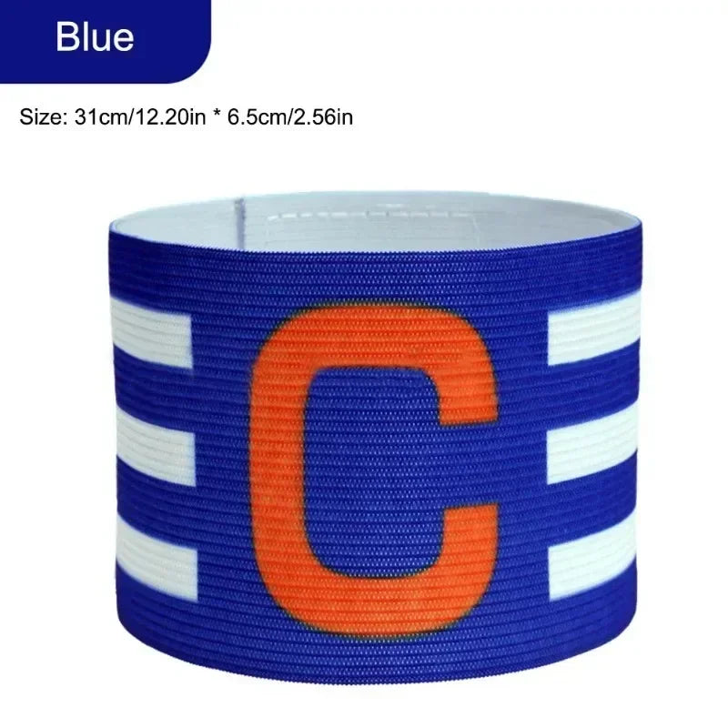 Soccer Captain Armband for Children Adults Adjustable Football Training Soccer Leader Arm Band Bracelet Football Accessories