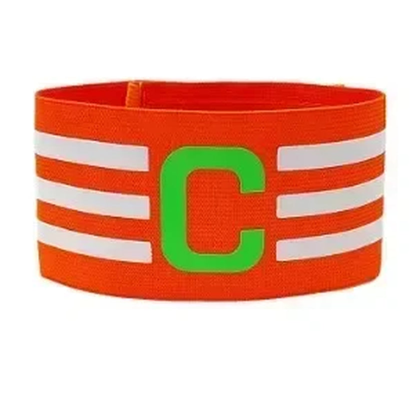 Soccer Captain Armband for Children Adults Adjustable Football Training Soccer Leader Arm Band Bracelet Football Accessories