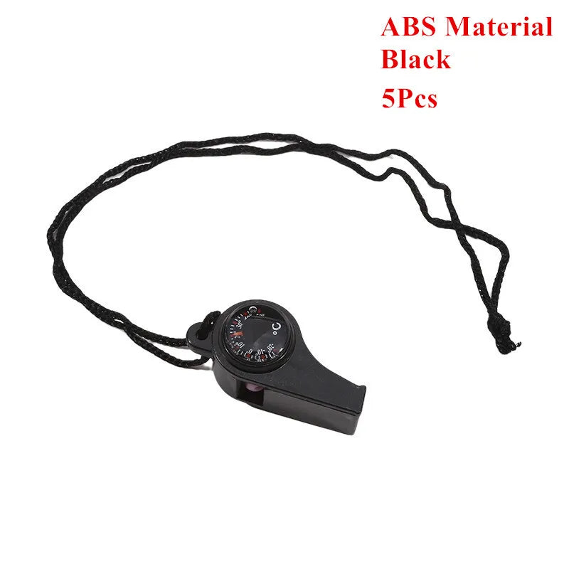 Stainless Steel Whistles Referee Sport Rugby Metal Whistle with Rope Party Training Soccer Football Basketball Cheerleading Tool