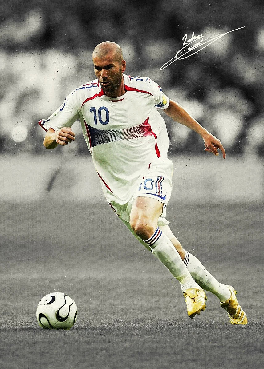 Modern Soccer Sport Player Portrait Posters Print Football Play Picture Canvas Wall Painting Living Room Bedroom Home Decor