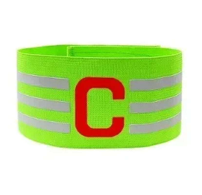 Soccer Captain Armband for Children Adults Adjustable Football Training Soccer Leader Arm Band Bracelet Football Accessories