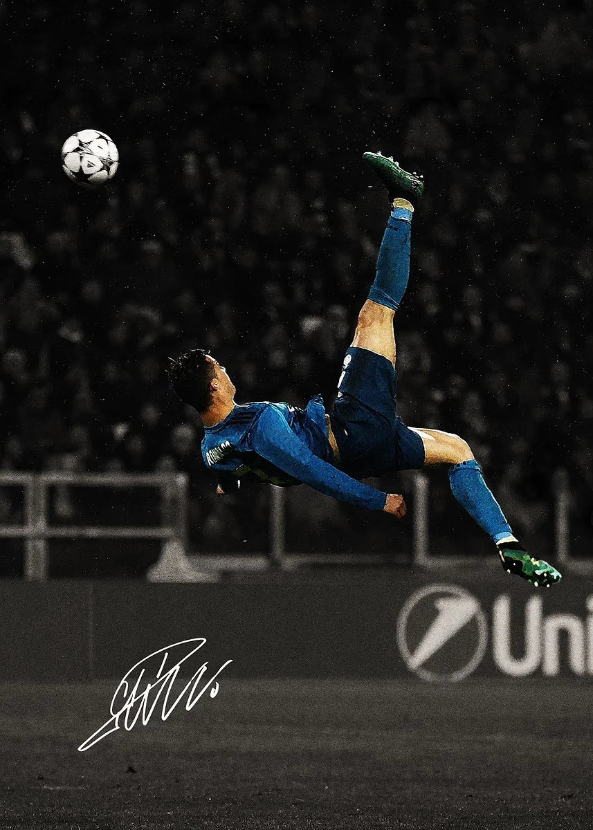 Modern Soccer Sport Player Portrait Posters Print Football Play Picture Canvas Wall Painting Living Room Bedroom Home Decor
