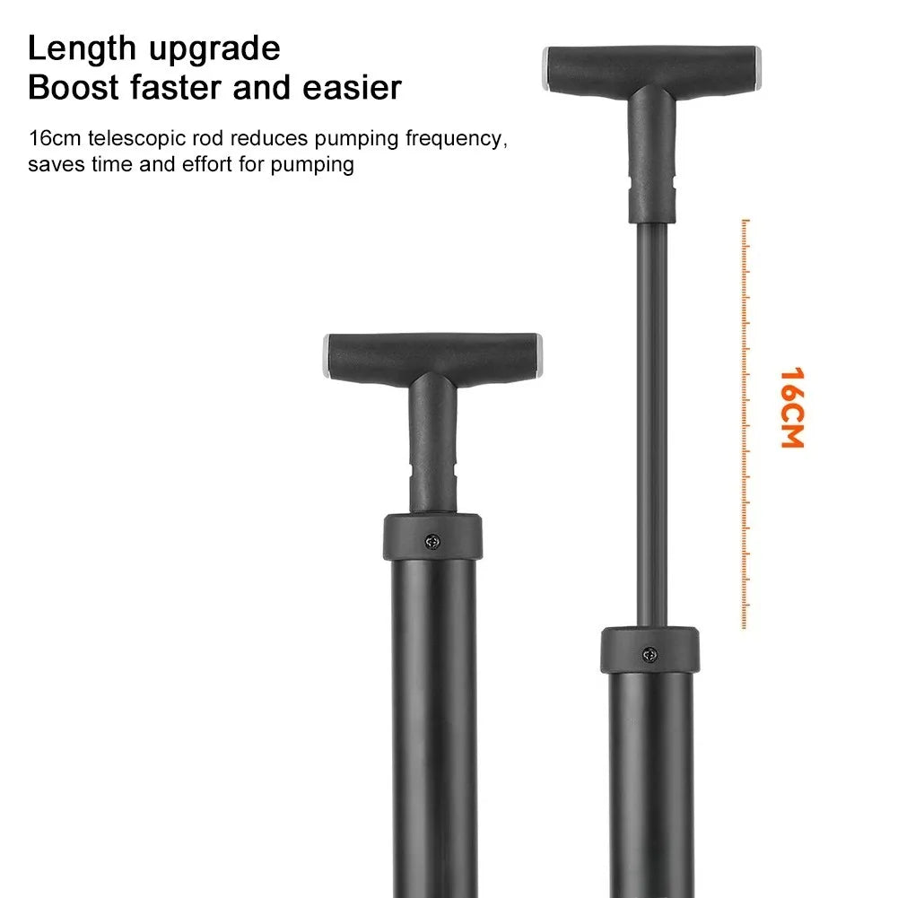 Bicycle Pump Ball Hand Air Pump Portable Soccer Pump Inflator Compact Basketball Football Pump Multifunction Bicycle Air Pump