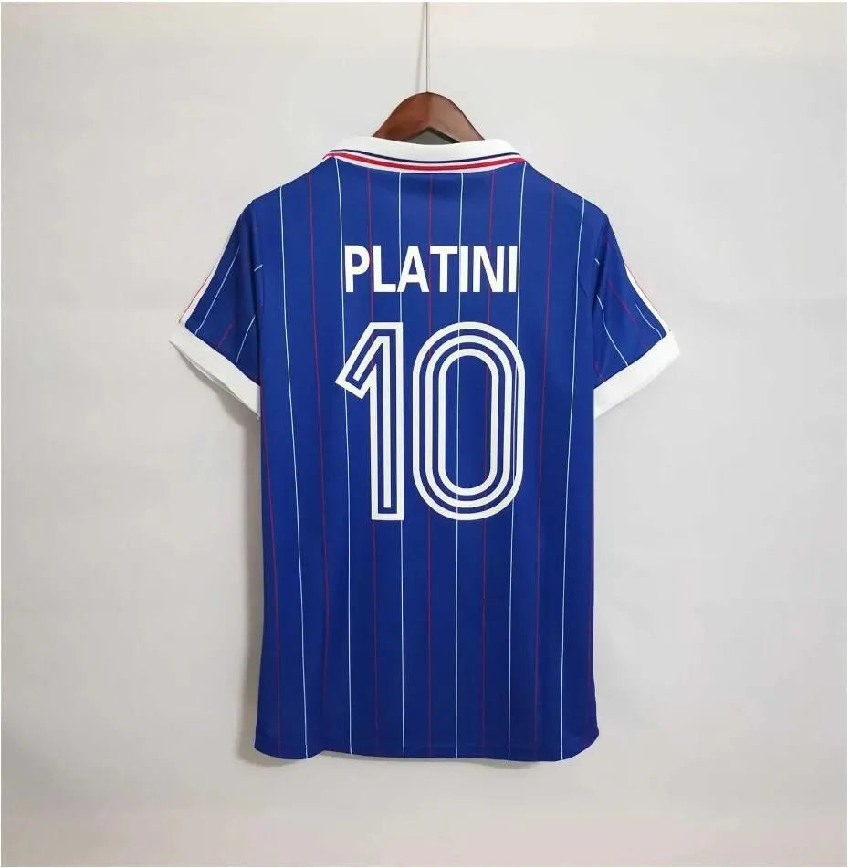 1998 Retro Frenchjerseys 1982 84 90 96 98 00 04 2006 ZIDANE HENRY MAILLOT DE FOOT REZEGUET Football Shirt Francia Classic Vintage Jersey