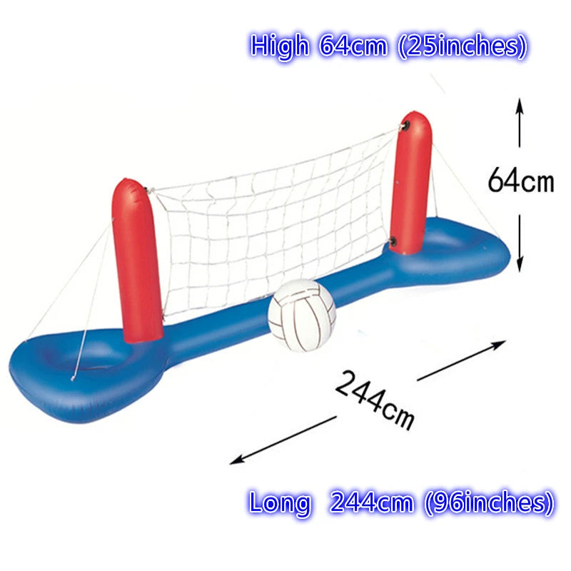 Inflatable Pool Float Pool Toys Party Football Volleyball Basketball Ball Water Mattress Sports Games Adult Children Swim Circle