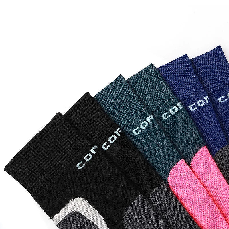 Ski Socks Thick Cotton Sports Snowboard Cycling Skiing Soccer Socks Men & Women Moisture Absorption High Elastic Socks
